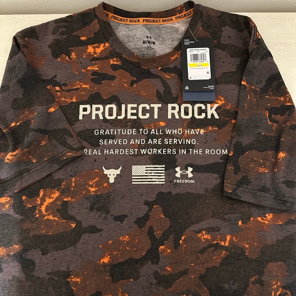 Project Rock Veterans Day T-Shirt - Picture 1 of 4